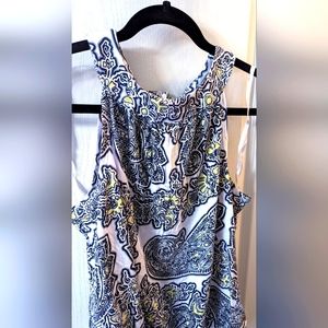 Michael kors paisley tank top